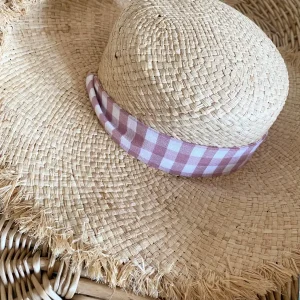 Sombrero niña cinta