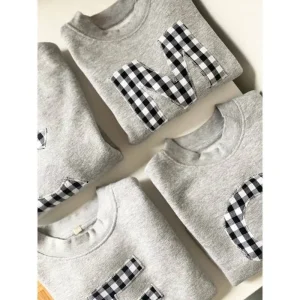 Sudadera vichy basic