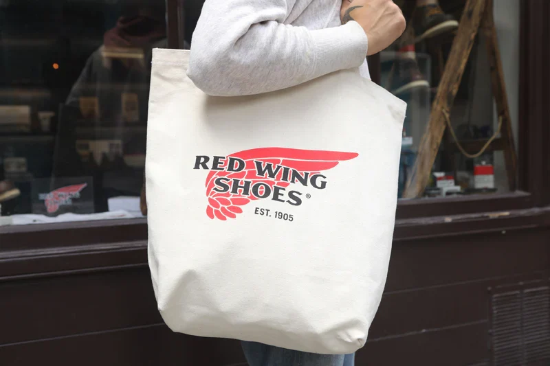 Red Wing Shoes Large Strong Canvas Tote Bag - Imagen 4