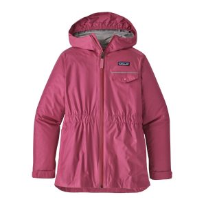 Cortavientos Impermeable Torrentshell Jacket Niña Rosado