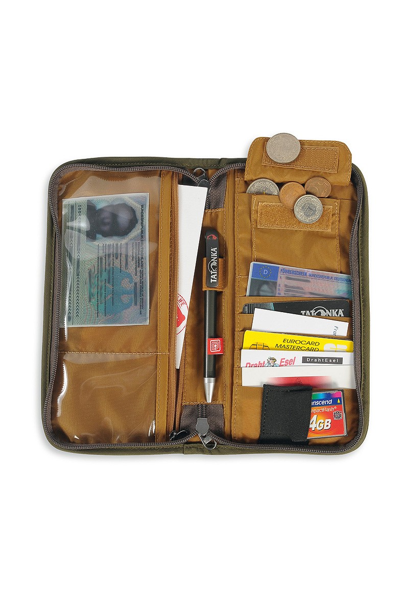 Organizador RFID Block Travel Zip L Black - Imagen 3