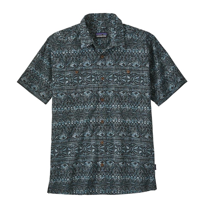 Camisa Manga Corta Back Step Hombre Negro - Imagen 4