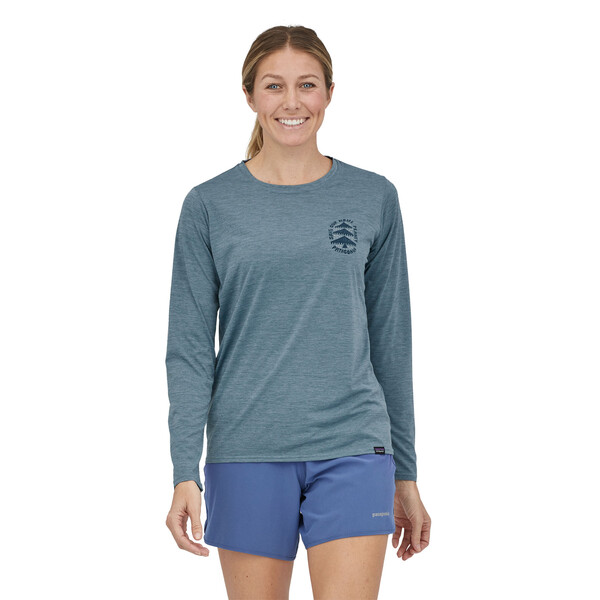 Polera Mujer Manga Larga Capilene® Cool Daily Graphic - Imagen 5