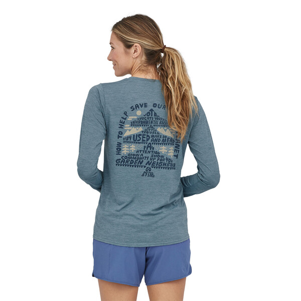 Polera Mujer Manga Larga Capilene® Cool Daily Graphic - Imagen 6