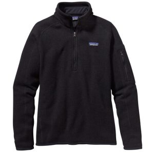 Polar Better Sweater 1/4 Zip Mujer Negro