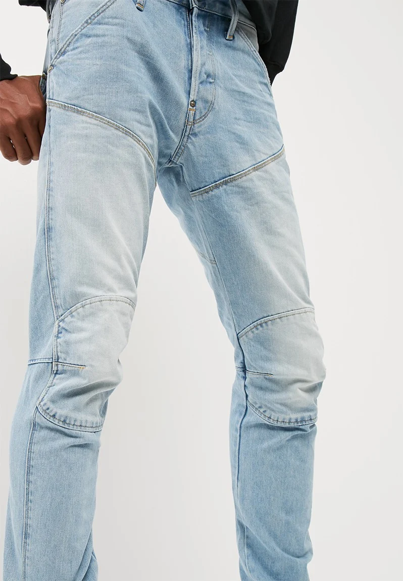 G-Star 5620 Slim Nippon Denim Light Aged Blue Jeans - Imagen 4